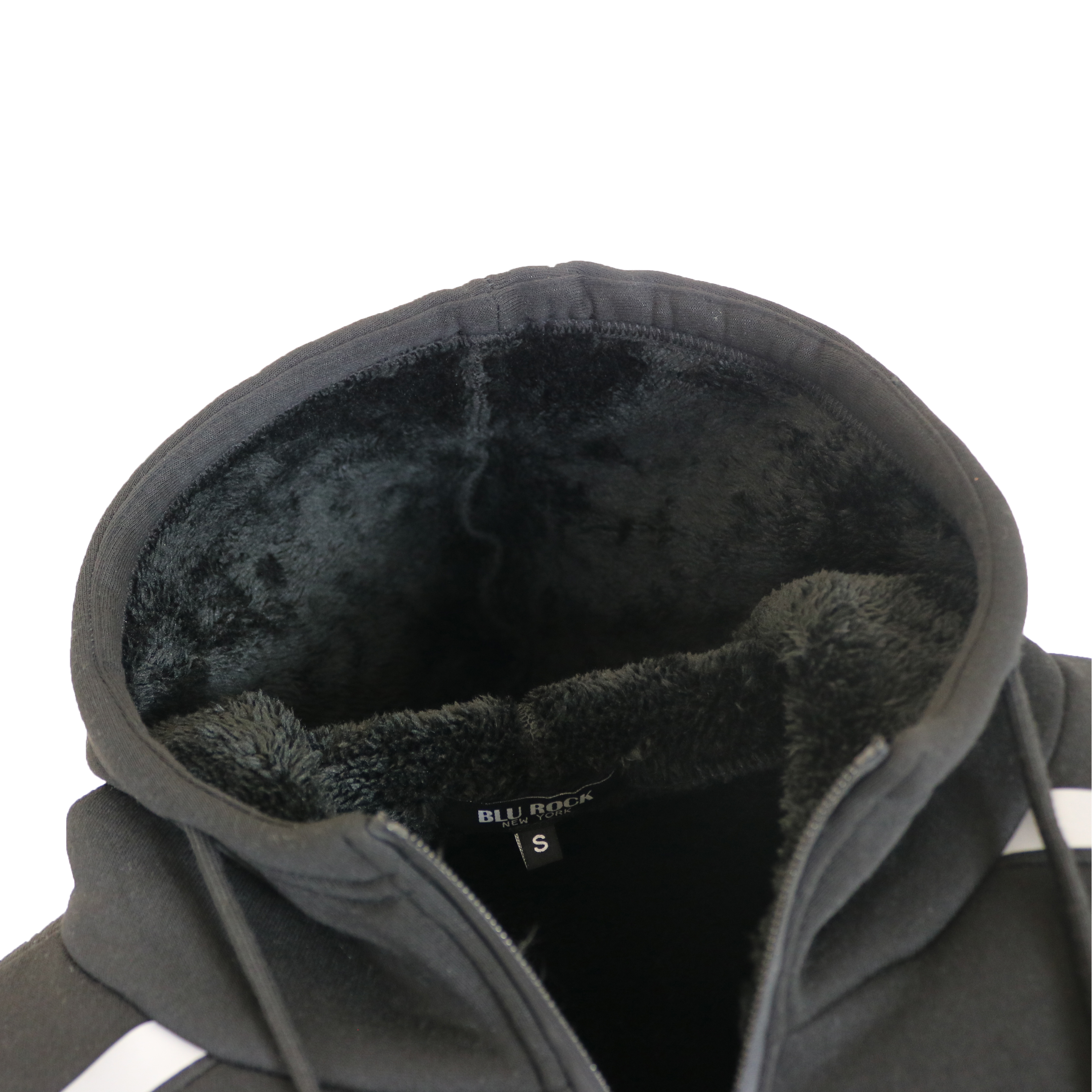 Womens Sherpa Reflective Tech Zip Hoodie - Gallery 35