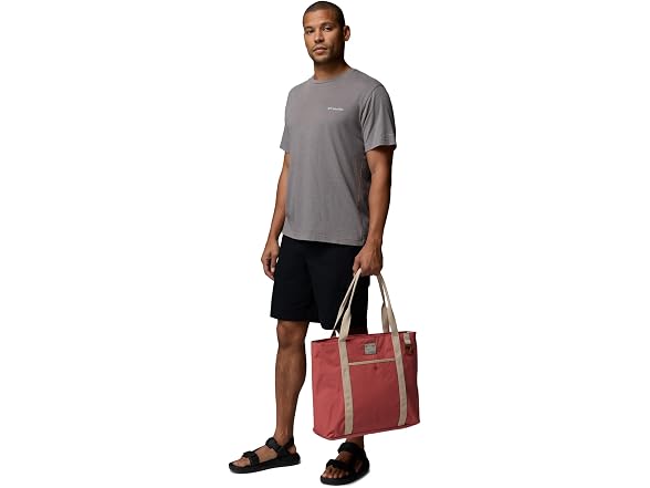 Columbia Cottonwood Creek Tote, Washed Red/Ancient Fossil