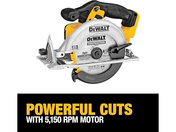 DEWALT DCS391B 20V MAX Circular Saw, 6-1/2" Blade