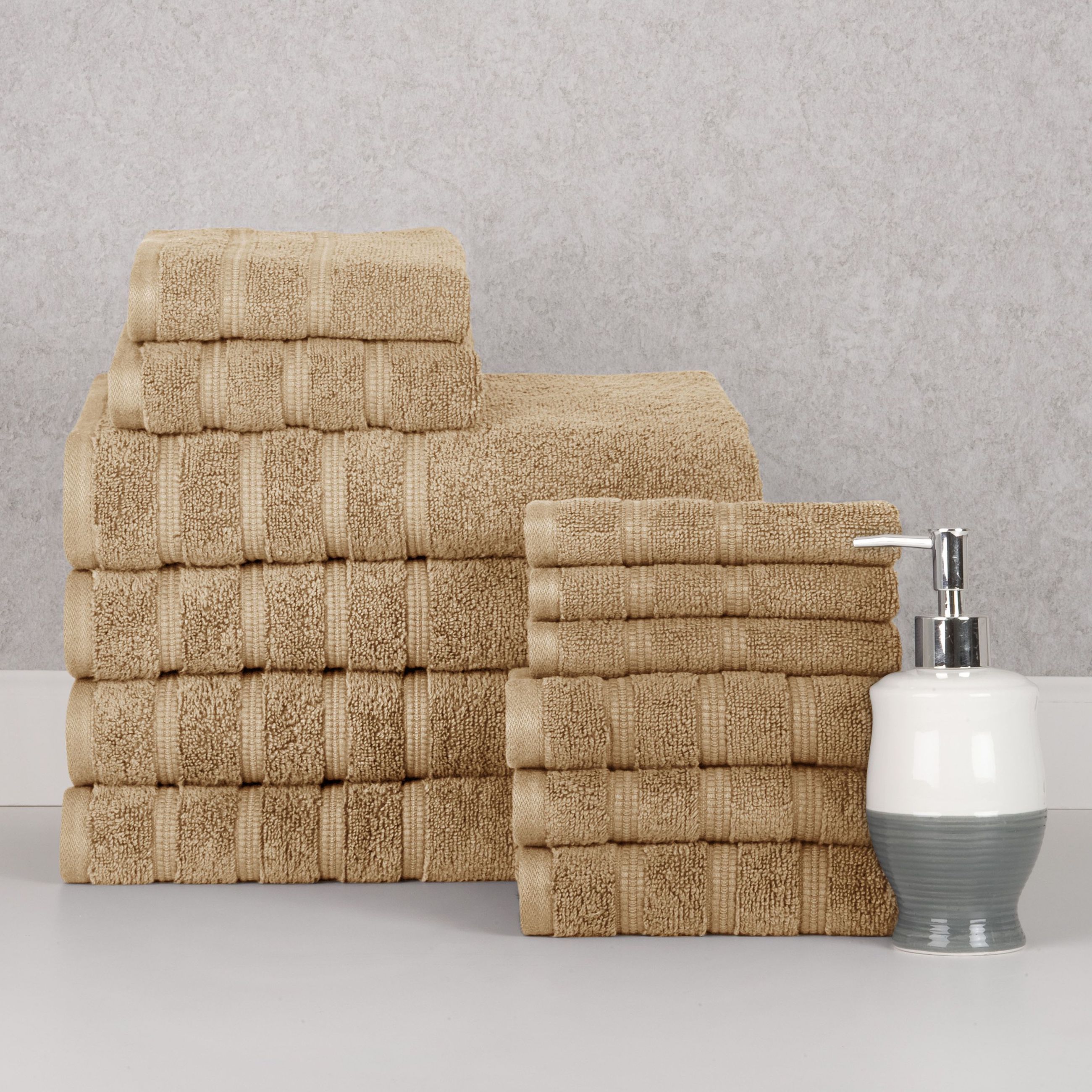 12-Piece Zero Twist Cotton Towel Set - Gallery 14