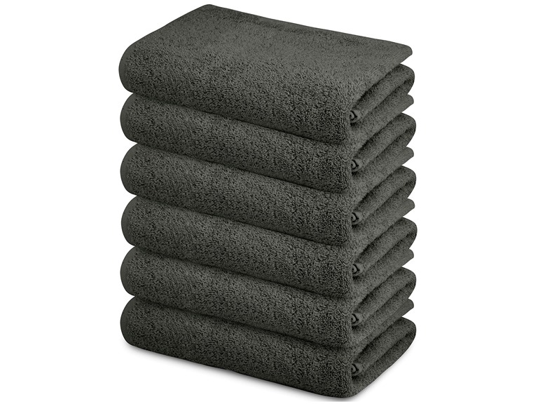 Simply Lofty BT6PK22x44 22X44 6 Pack Cotton Bath Towel