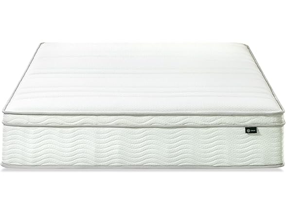 ZINUS 12 Inch Foam and Spring Mattress, Full