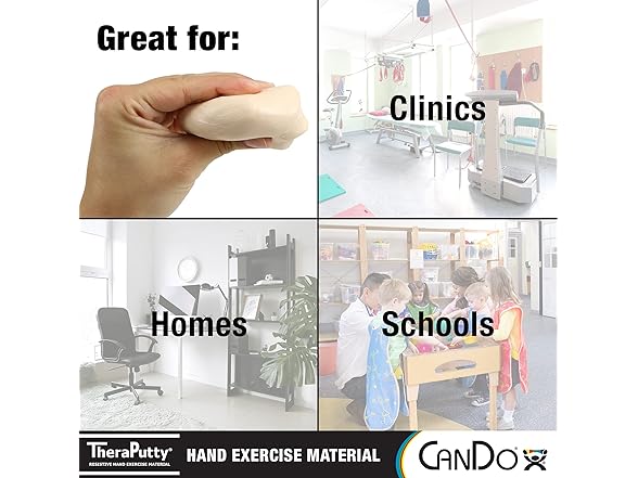  CanDo TheraPutty Standard Hand Exercise