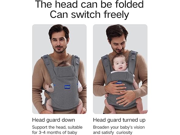 Baby Carrier with Head Support