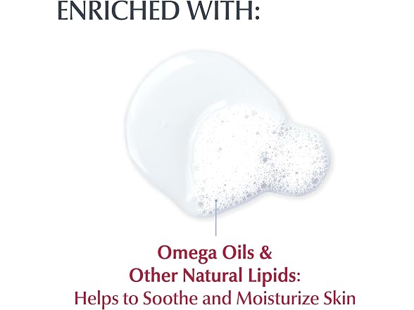 Eucerin Skin Calming Body Wash Cleanses and Calms