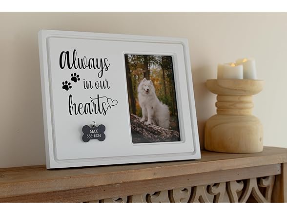 Memory Grove Pet Memorial Picture Frame