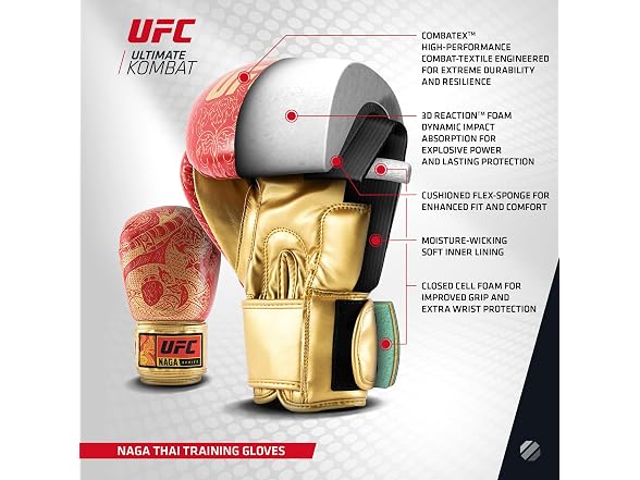 UFC Naga Training Gloves - Authentic Muay Styl