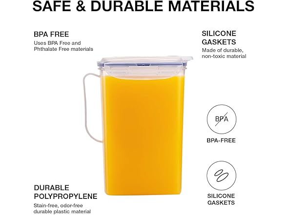 LocknLock Fridge Jug with Handle