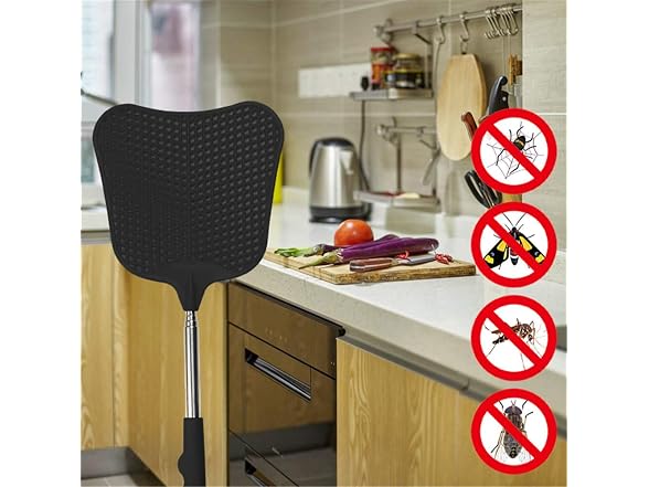 foxany GAR-04 2 Pcs Telescopic Fly Swatters