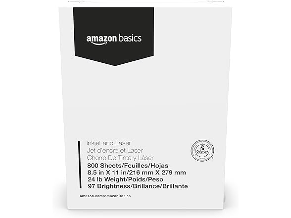 Amazon Basics Multipurpose Copy Printer Paper