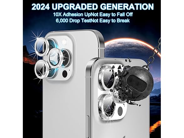 AIDOWU 2 Pack Camera Lens Protector