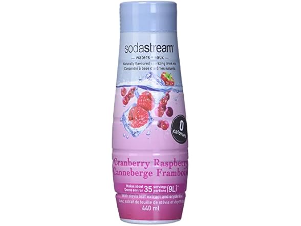 SodaStream Cranberry Raspberry Syrup