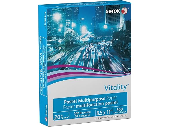 Xerox 3R11056 Vitality Pastel Multipurpose Paper