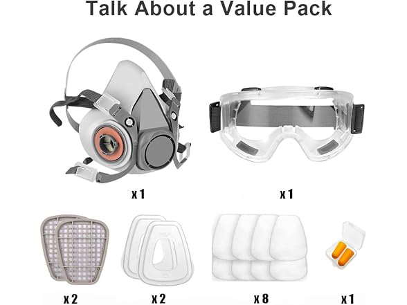 BAOMAO CON-110 Respirator Mask