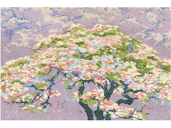 Cross Stitch Kit by DMC A Tree in Blossom William Giles