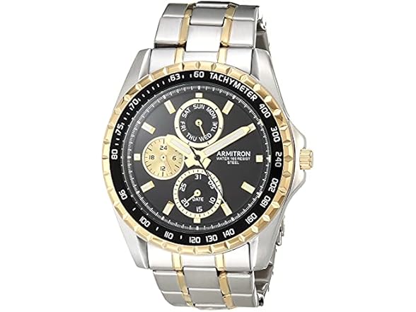 Armitron Men's Multi-Function Bracelet Watch, 20/5313 (Open Box)