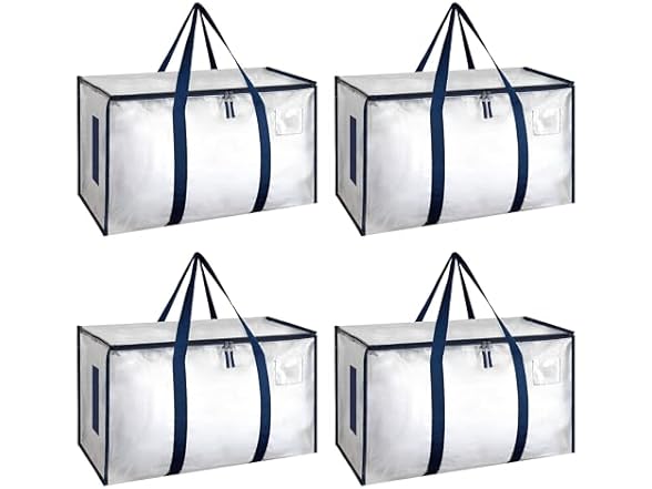 HealSmart 4 Pack Large Moving Bags