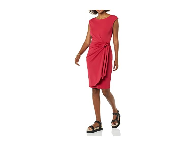 Amazon Essentials Women Cap Sleeve Bateau Dress - Gallery 16