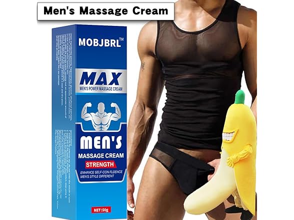 MOBJBRL Men's Massage Cream 50mg