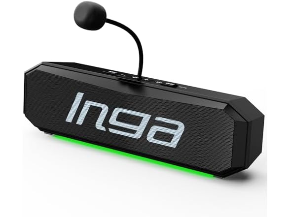 INGA Computer Speakers w/ Detachable Mic
