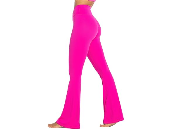Sunzel Flare Leggings 30in M Hot Pink