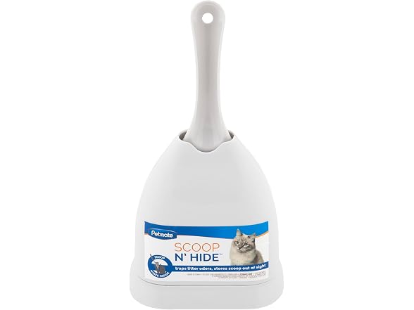 Petmate Scoop N' Hide Cat Litter Scoop with Holder