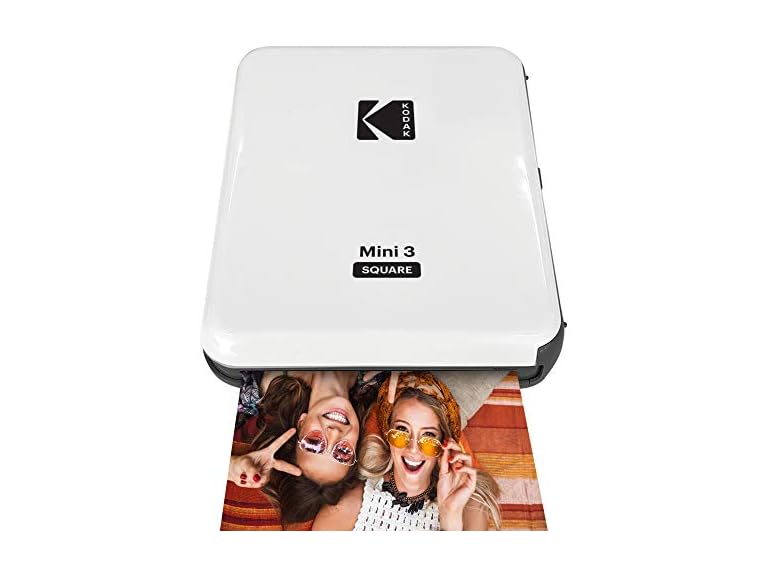 Kodak P300GGW Mini 3 Square Portable Photo Printer White