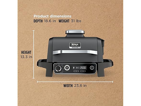 Ninja OG701 Woodfire 7-in-1 Grill
