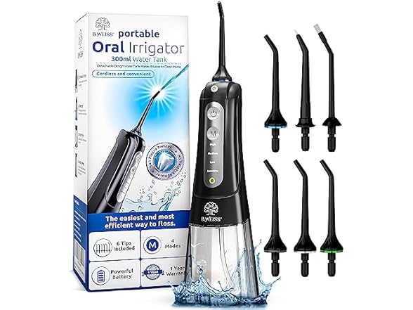 B. WEISS Water Flosser Cordless Pick