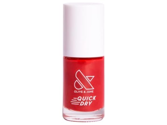 Olive & June Quick Dry Nail Polish Smooch Scarlet Red