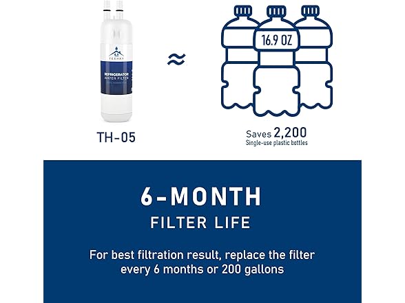 TEEHAY 9081 Water Filter Replacement