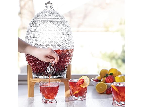 2.5 Gal Drink Dispenser w/ Stand