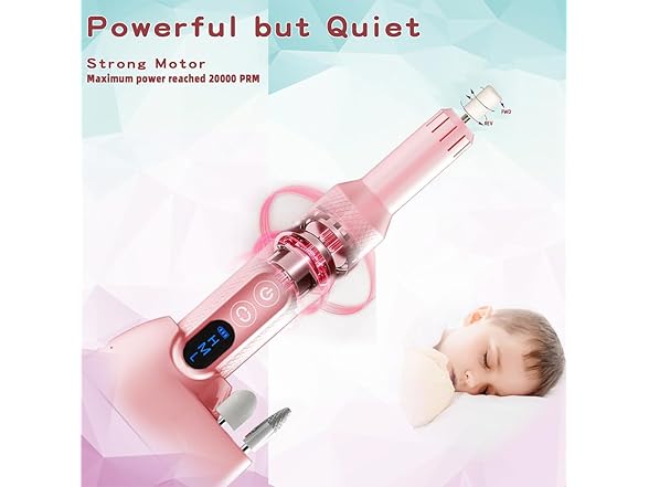 Pinkiou Electric Nail Drill