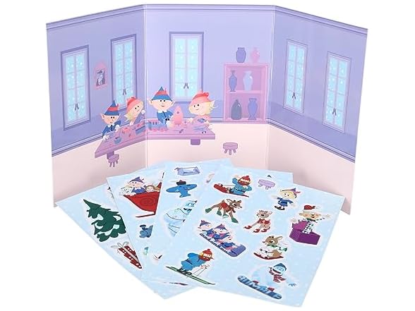 Kids Preferred Rudolph The Red Nose Reindeer Stickers