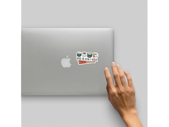This is How I Roll Sushi Sticker 3"