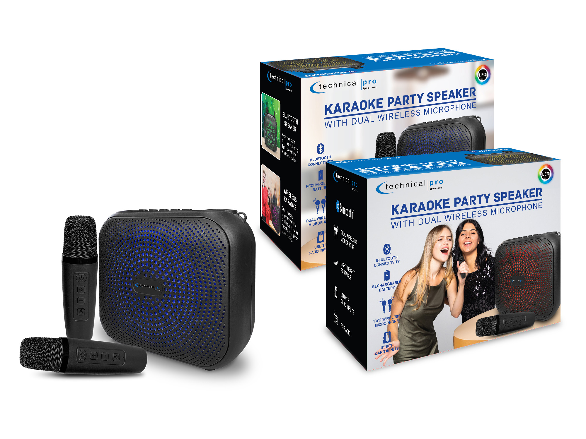 8" Karaoke Speaker w/ 2 Mics - Gallery 6