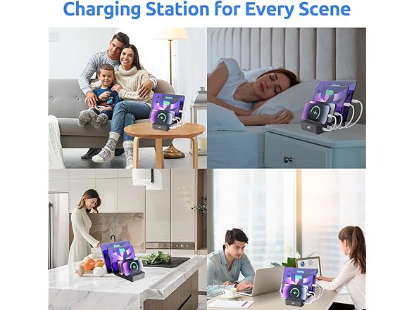 MASBATER 4-Port Charging Station