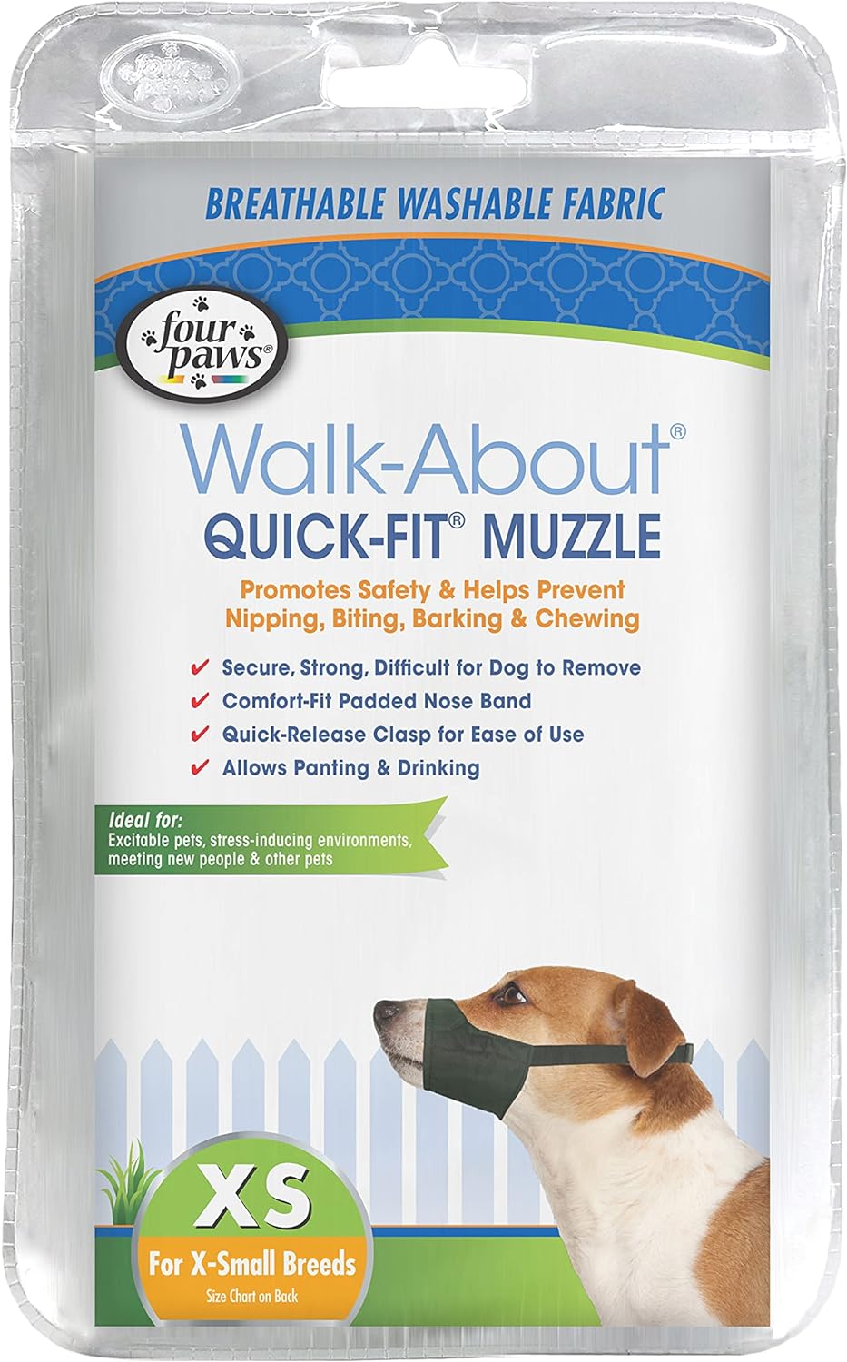 Four Paws Walk-About Quick-Fit Dog Muzzle - Gallery 9
