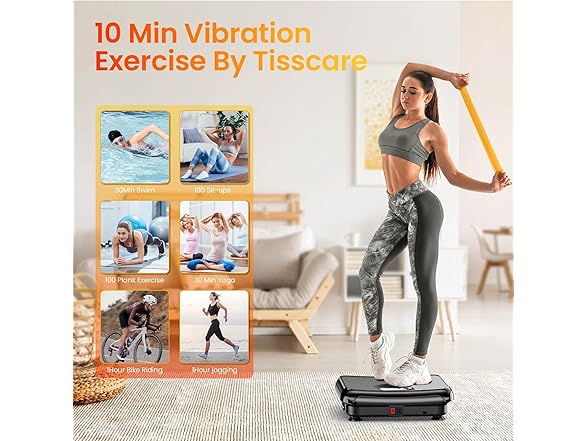 TISSCARE Vibration Plate Exercise Machine