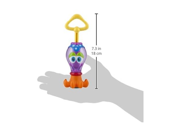 Nuby Squid Squirter Bath Time Toy, 5"