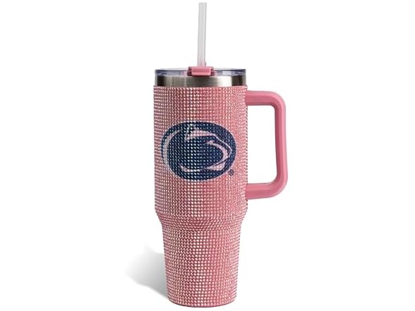 Memory Company NCAA Pink Bling Tumbler