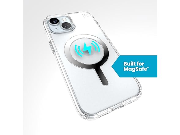 Speck Clear iPhone 15 Case MagSafe Case