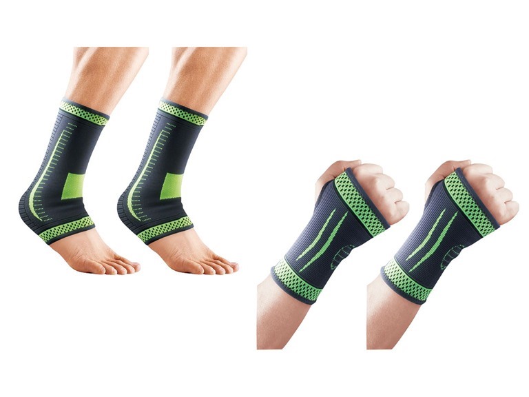 WISH WC - (4PK COMPRESSION) - ANKLE x2 - PALM x2 4-Pack Co