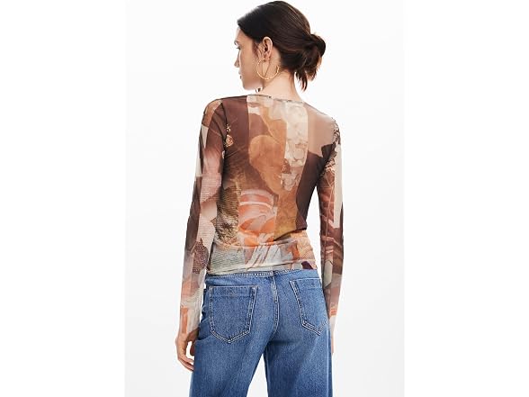 Desigual Women's Floral Print T-Shirt