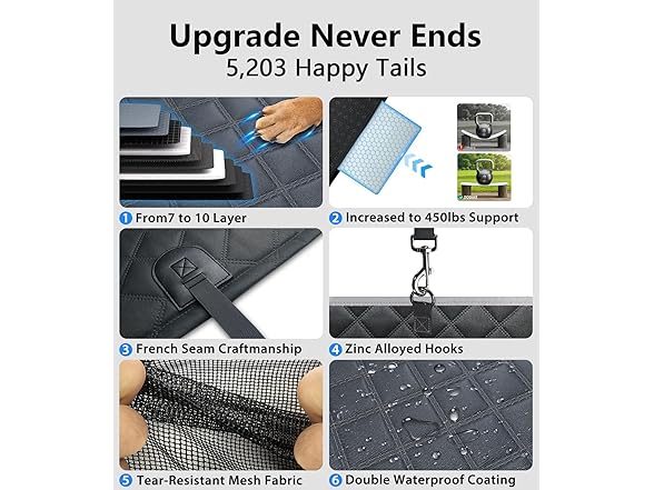 PetGenie Large Dog Car Seat Cover