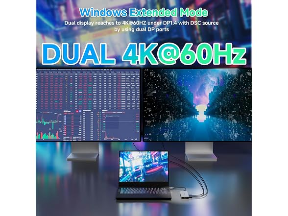 WAVLINK Triple Monitor Docking Station
