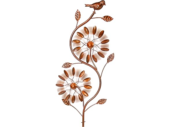 Sunnydaze Decor HB-0451 Twirling Wind Spinner - 48"H