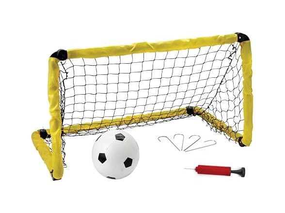 Kidoozie B*Active Fold 'N Go Soccer Goal Set