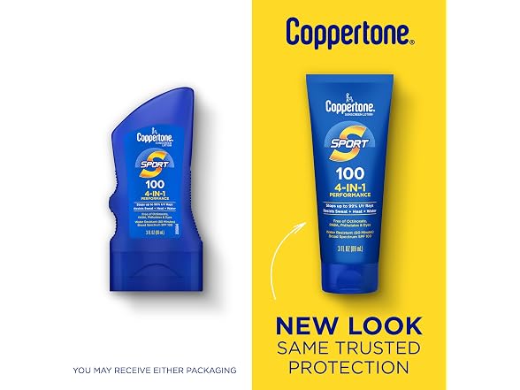 Coppertone Sport Sunscreen Lotion SPF100 3oz