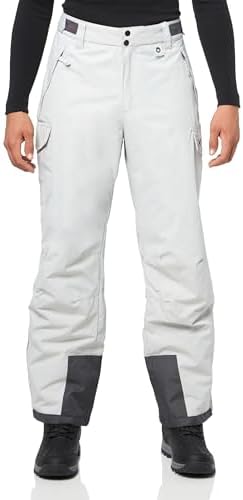 Arctix Men's Snowsports Cargo Pants, Quiet Grey, X-Large/32" Inseam